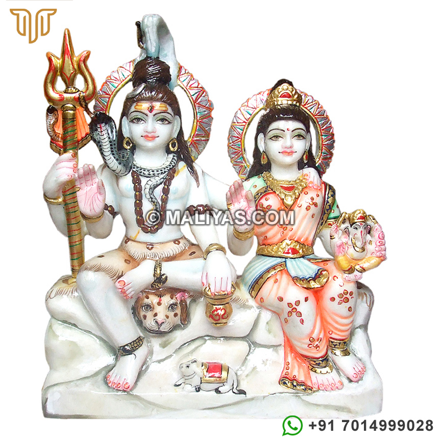 Beautiful Family of Lord Shiva Family