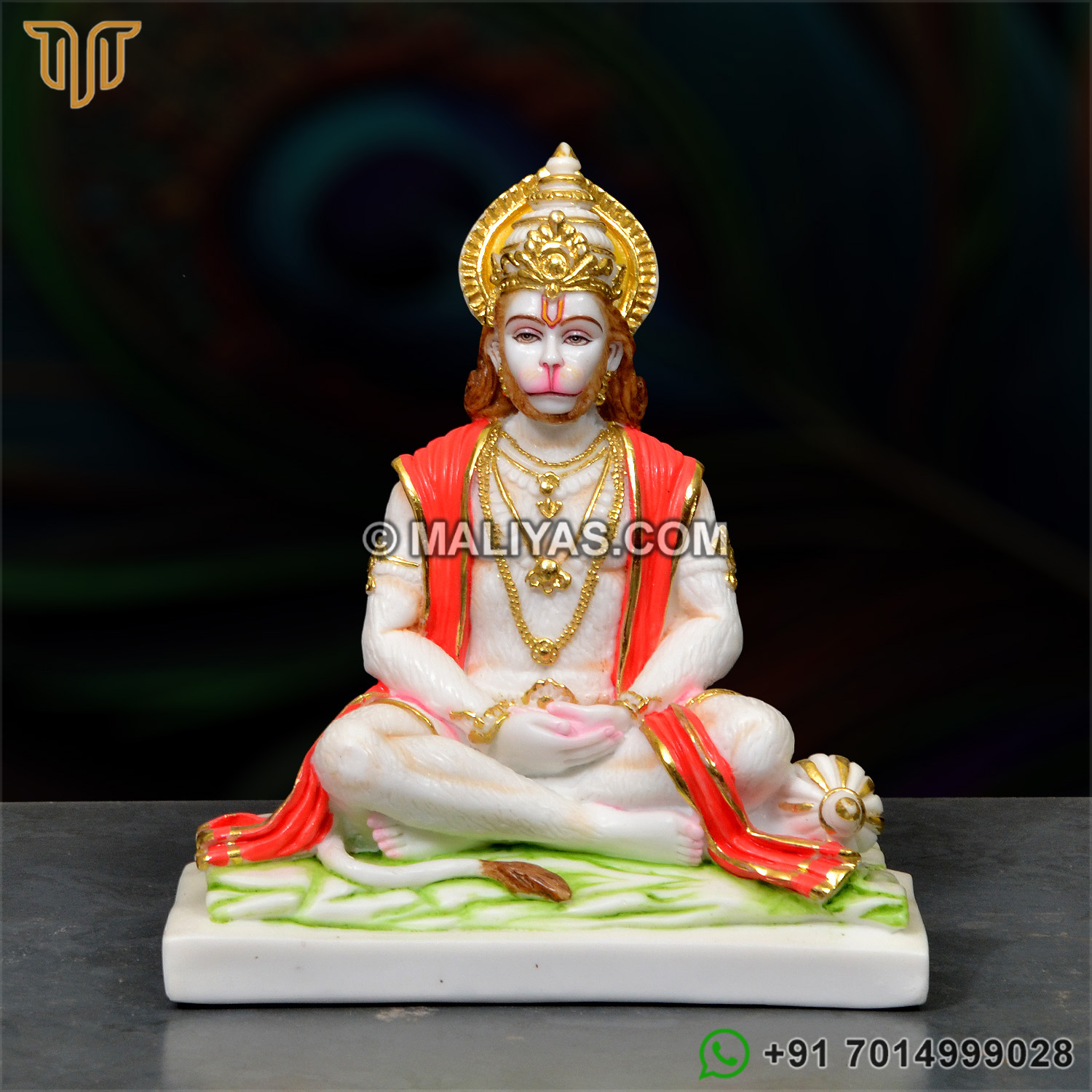Artificial Marble Hanuman Murti