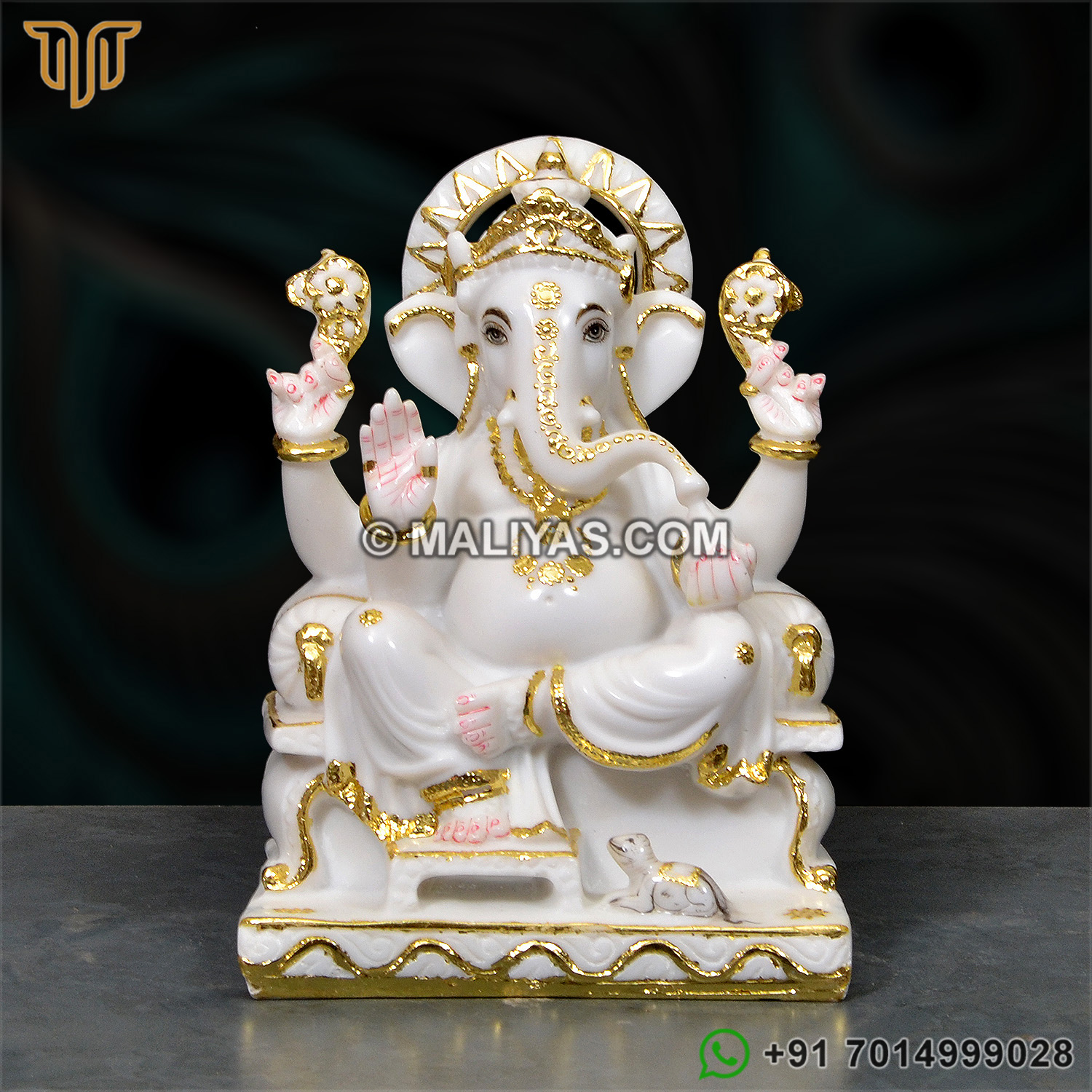 Culture Marble Lord Ganesha Statue