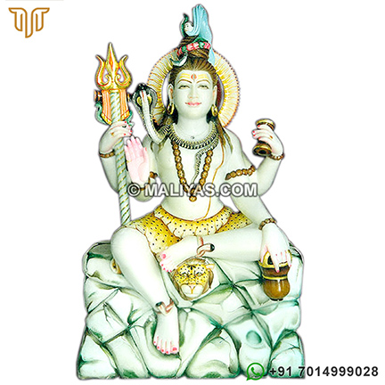 Beautiful Lord Shiva from makrana Marble