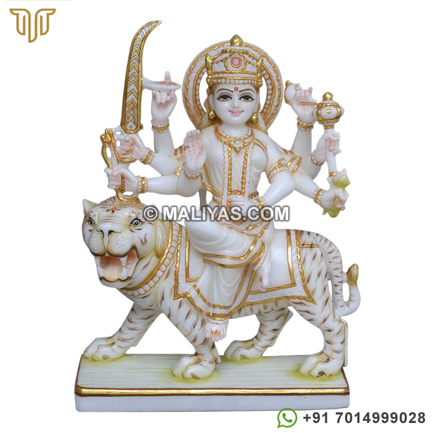 Exclusively Marble Durga Ma