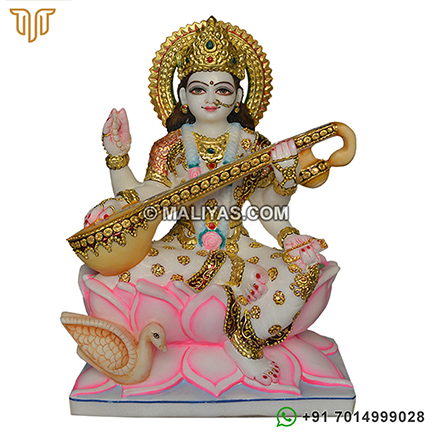 Goddess Sarasvati Sculpture