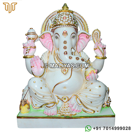 Makrana Marble Ganesh Idol