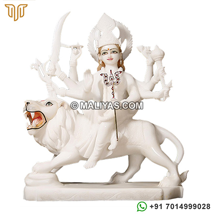 Marble Goddess Durga Murties for temple