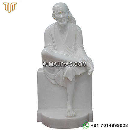 Marble Lord Sai Baba Statue