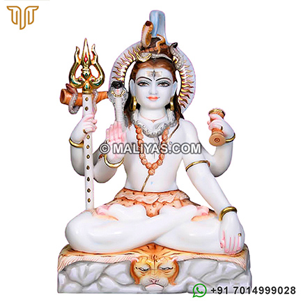 Marble Murthi of Lord Shiva