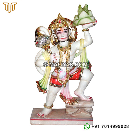 Marble Statue of Lord Hanuman