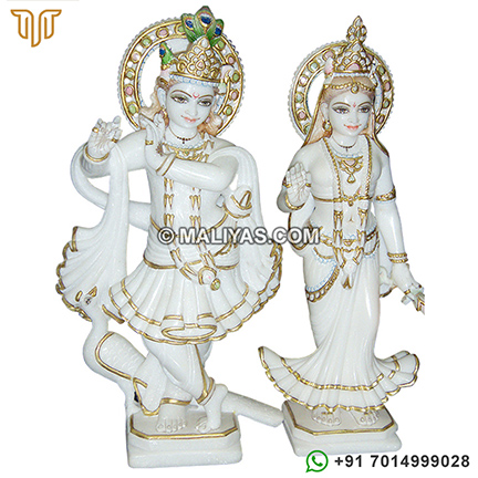 Statue of Lord Radha Krishna for temple