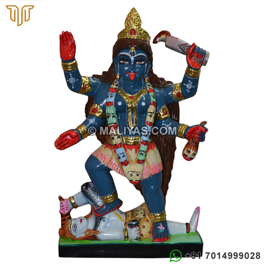 kali hindu goddess statue