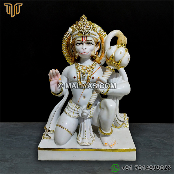 Artificial Marble Hanuman Idols