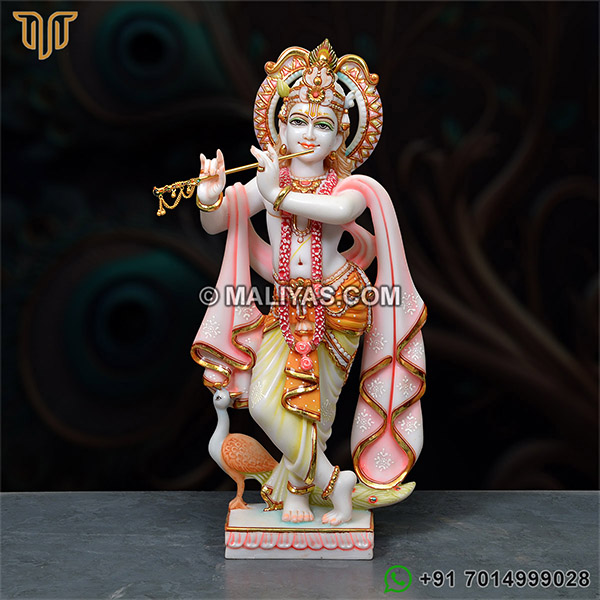 Artificial marble Krishna Murti