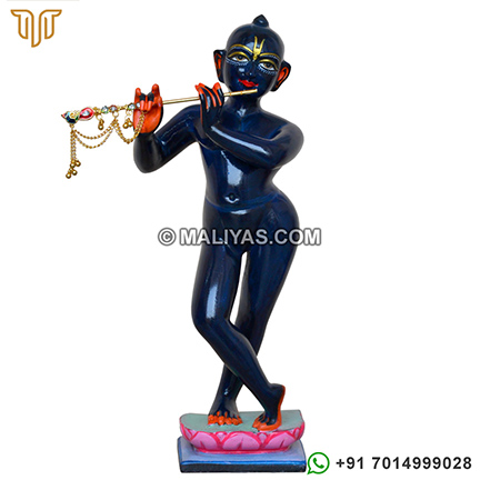Beautiful Iskcon Krishna Statue