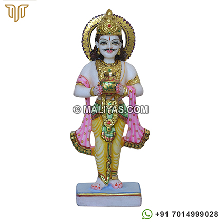 Beautiful Kuber Murthi From Marble stone