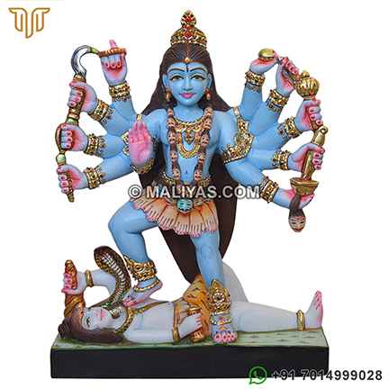Beautiful kali maa Statue