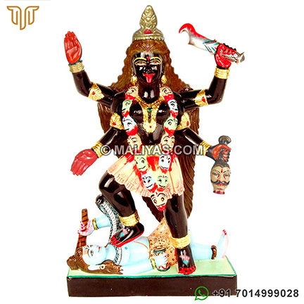 Black Marble Kali Maa Statue