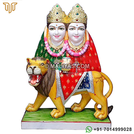 Chamunda Marble Moorti