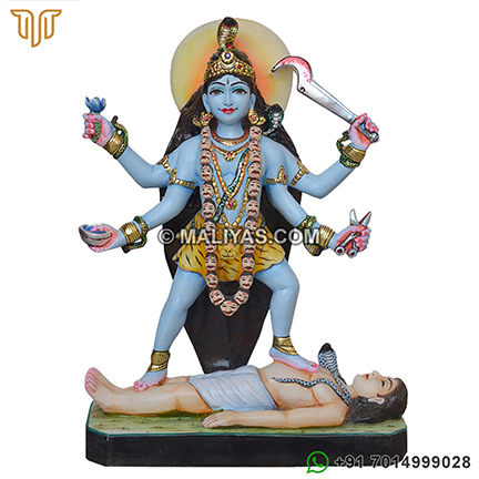 Exquisite Goddess Maa Tara Statue in Marble