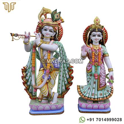 Exquisite Pair of Radha Krishna