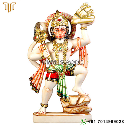 Exquisite hanuman Statue from marble