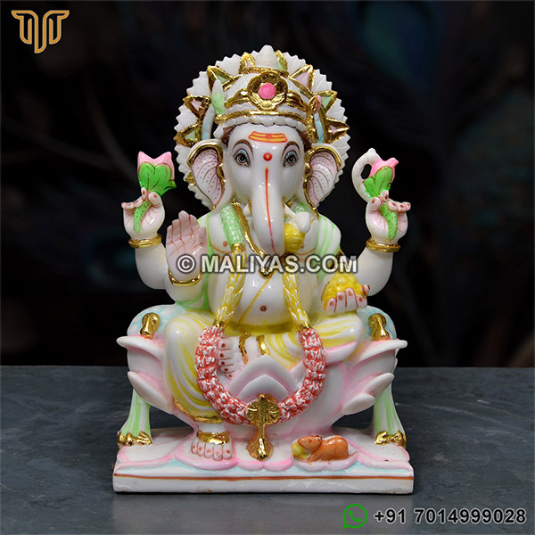 Fiber Ganesh Statue