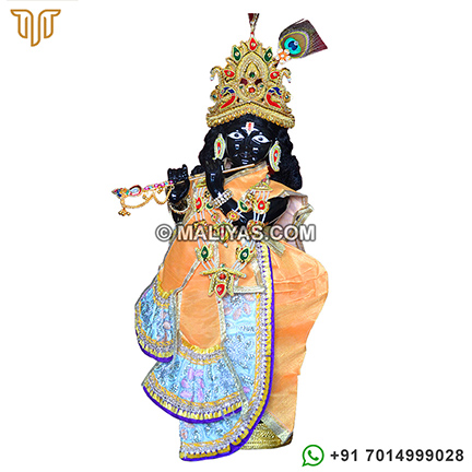 Isckon Krishna Religious Marble Statues