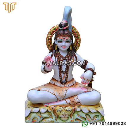 Lord Marble Shiva Idol