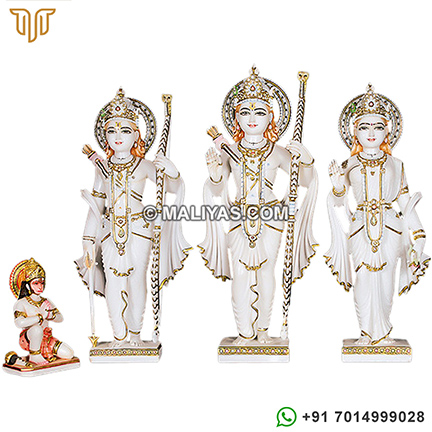 Lord Ram Sita Laxman Hanuman Murties
