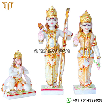 Lord Shri Ram Sita Hanuman Murties