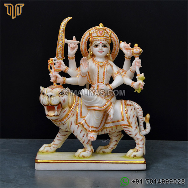 Makrana Marble Durga Maa Murti
