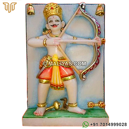 Makrana Marble Ghantakarna Mahavir Moorti