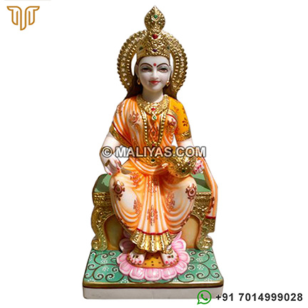 Marble Annapurna devi Statue for temple