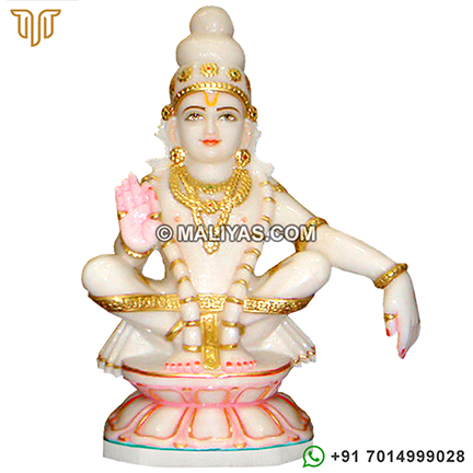 Marble Ayyappa Murti
