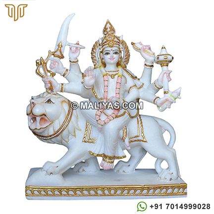 Marble Durga Murti maker and Price