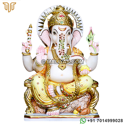 Marble Ganesh Moorti