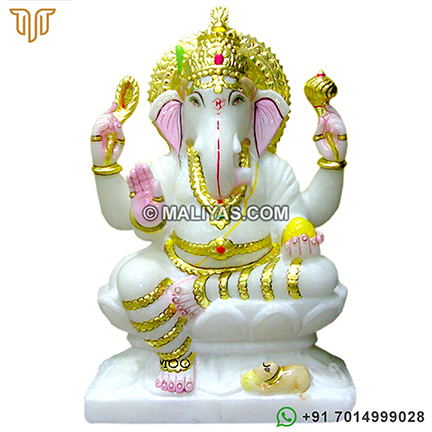 Marble Ganesh Moorti