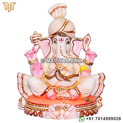 Marble Ganesh Murti
