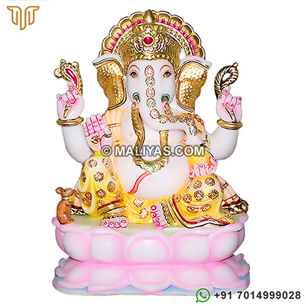 Marble Ganesh Murti