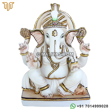 Marble Ganesh Statue