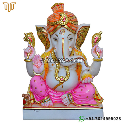 Marble Ganpati Statue