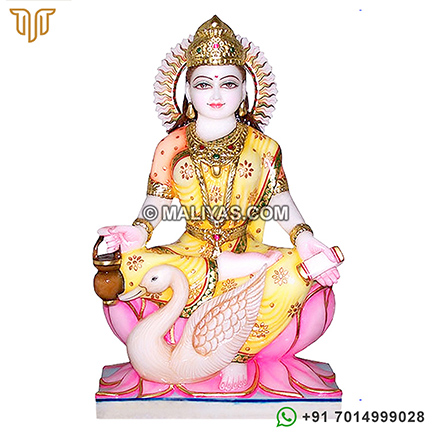 Marble Gayatri Statue