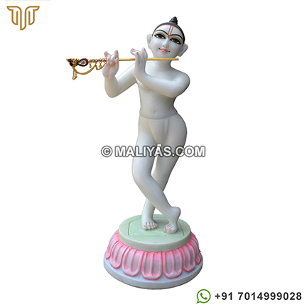 Marble Idols of Iskcon Lord Krishna
