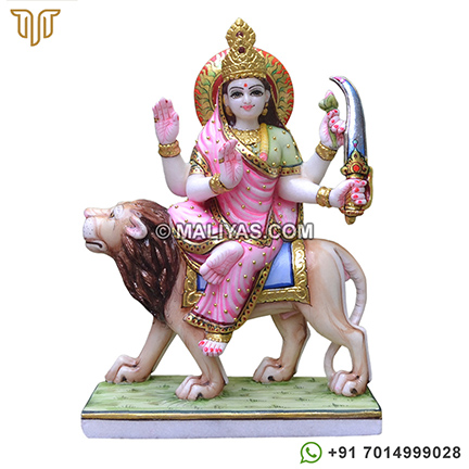 Marble Katyayani Mata Murti