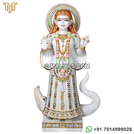 Marble Khodiyar Maa Statue