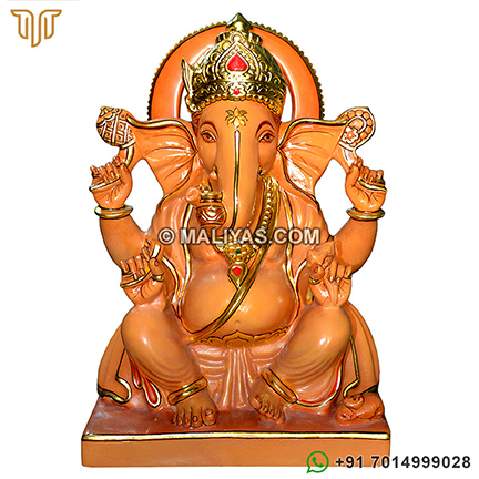Marble Kshipra Ganesh Statue
