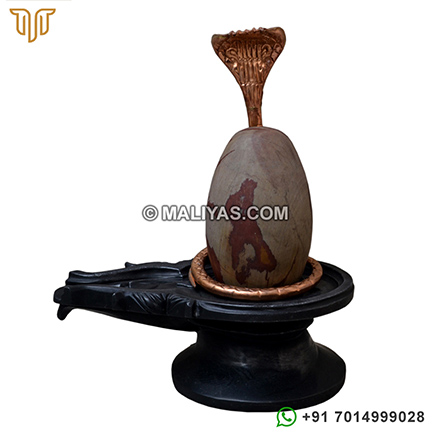Marble Narmadeshwar Shivling