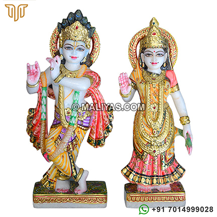 Marble Radha krishna Murti Supplier
