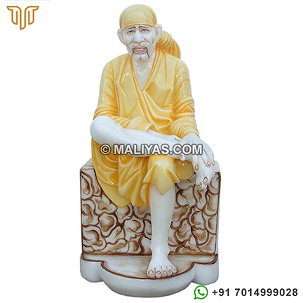 Marble Sai Baba Statue 