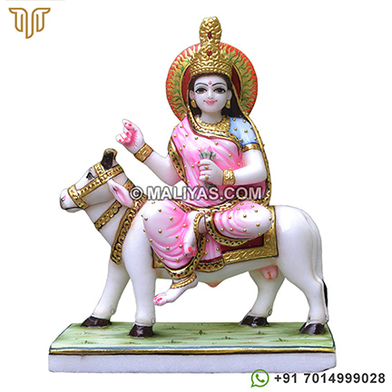 Marble Shailputri Mata Idols