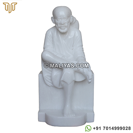 Marble Shirdi Sai Baba Statue