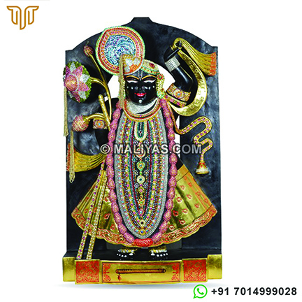 Marble Shrinathji Murti buy Online